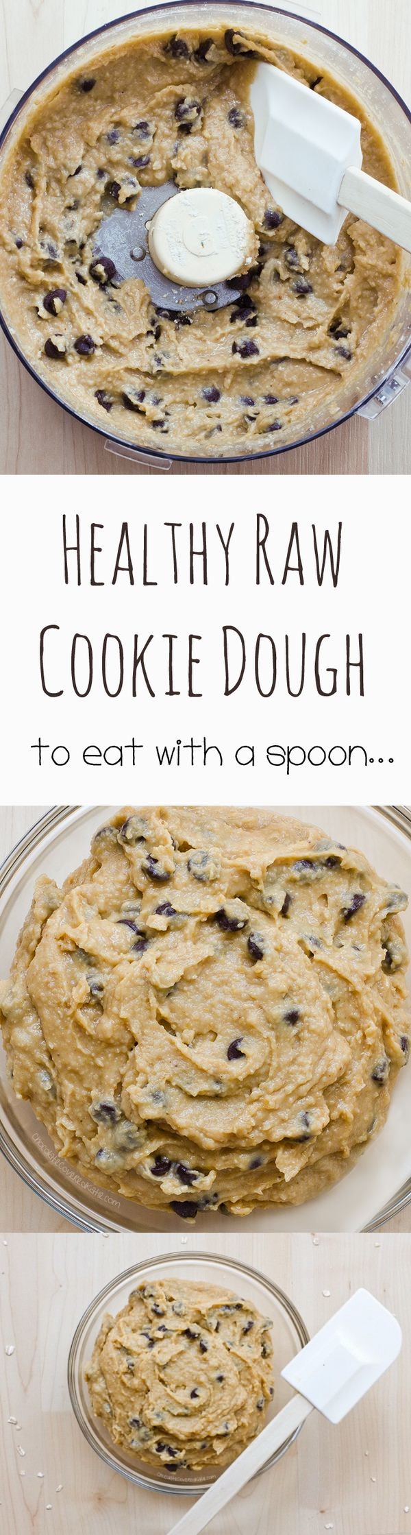 Raw Cookie Dough – To Eat With A Spoon