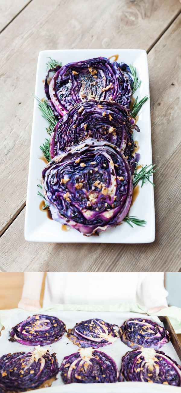 Red Cabbage Steaks