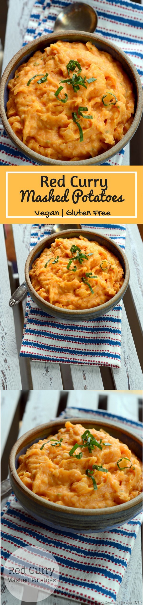 Red Curry Mashed Potatoes | A Thanksgiving Side