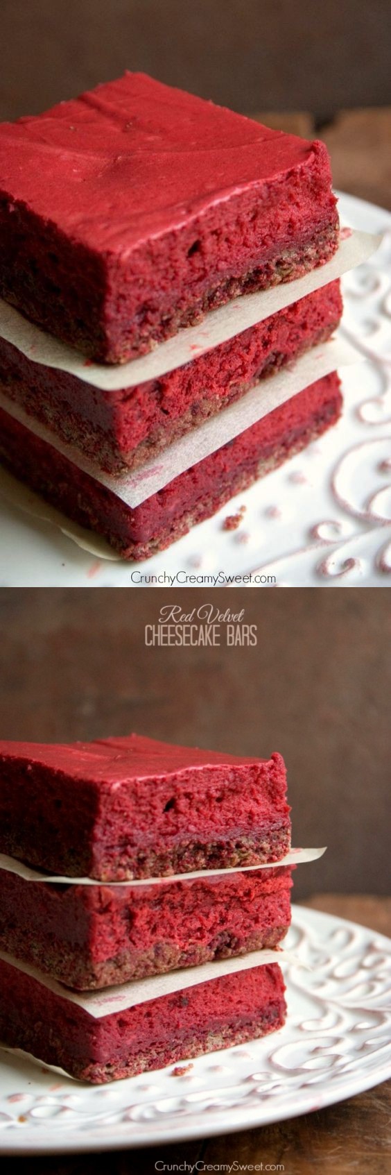 Red Velvet Cheesecake Bars