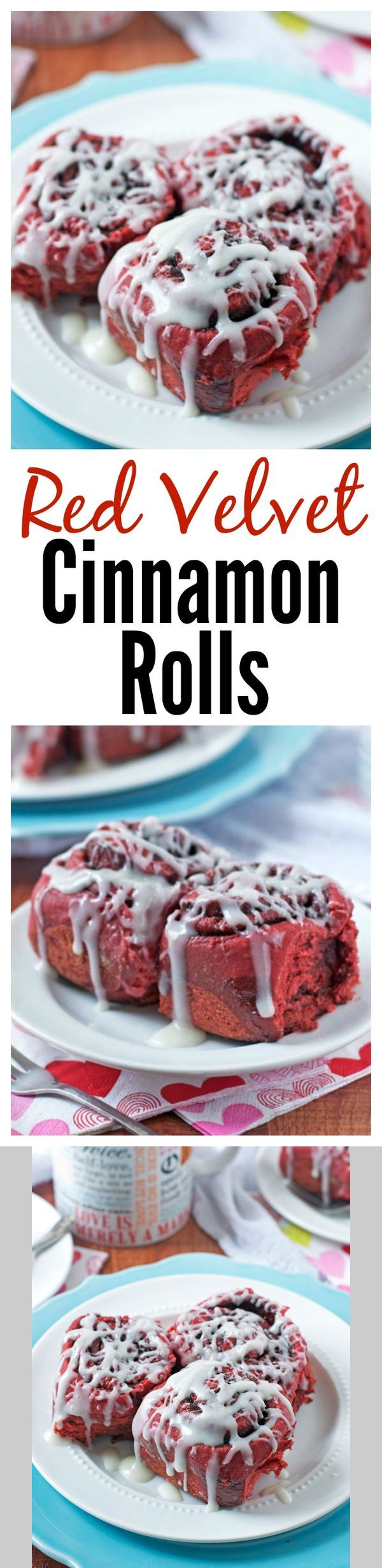 Red Velvet Cinnamon Rolls (Overnight Cinnamon Roll