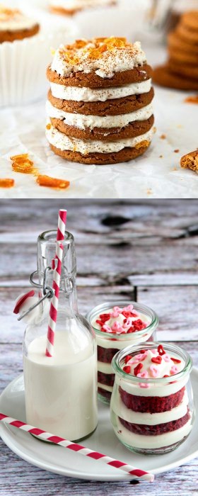 Red Velvet Cupcakes In A Jar