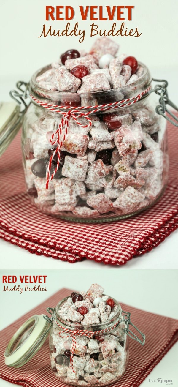 Red Velvet Muddy Buddies