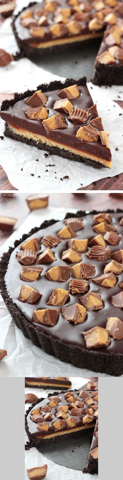 Reeses Chocolate Peanut Butter Tart