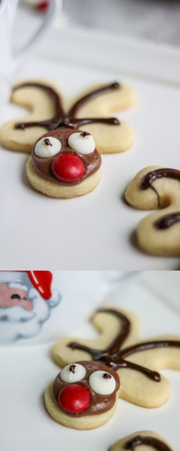 Reindeer Sugar Cookies (and The BEST Cut-Out Cookie