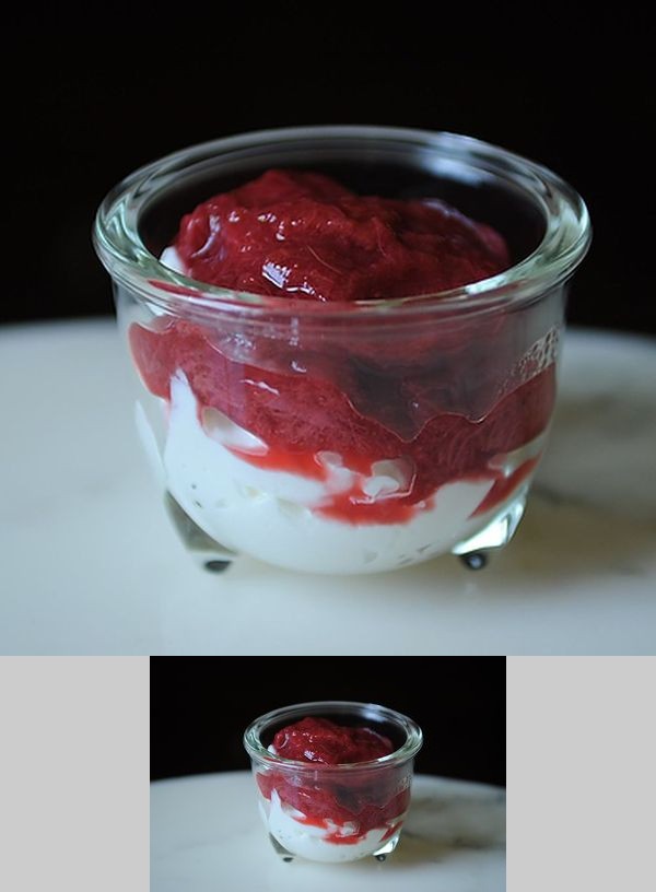 Rhubarb Strawberry Compote