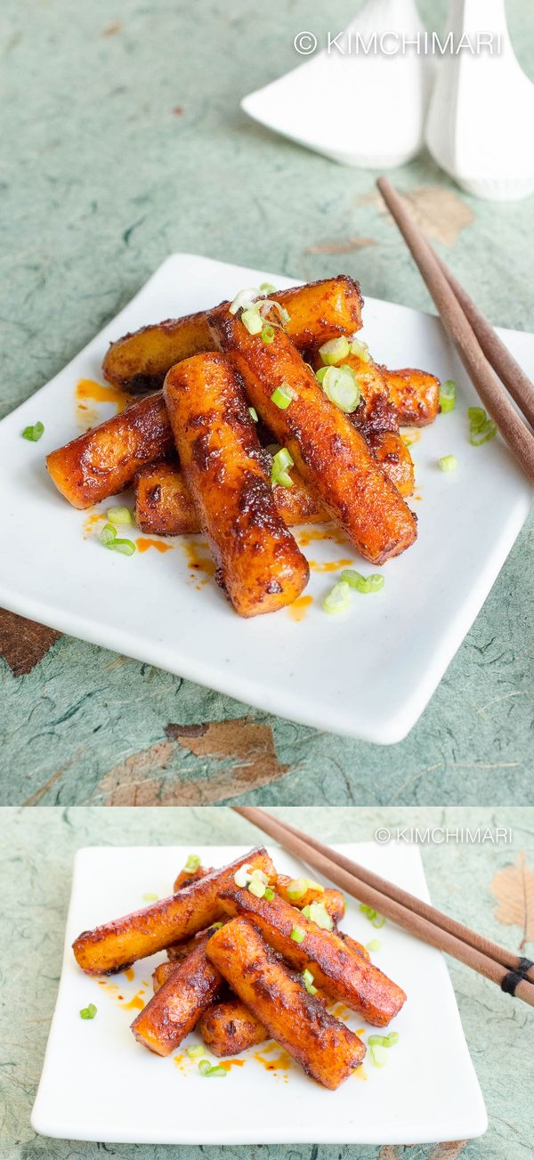 Rice Cakes in Chili Oil (Gireum Tteokbokki under 10 minutes