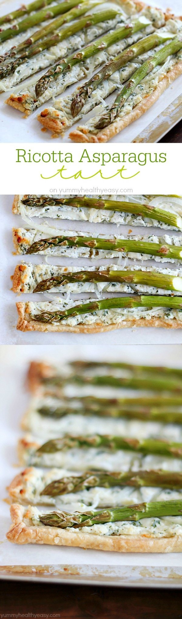 Ricotta Asparagus Tart