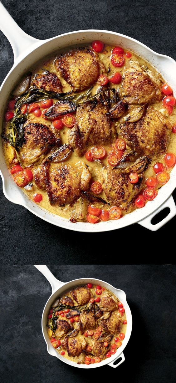 Rishia Zimmern’s Chicken With Shallots