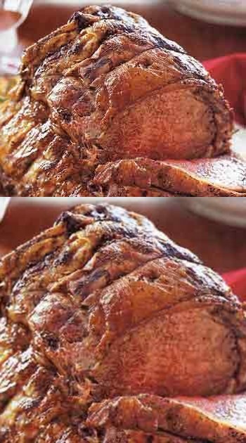 Roast Prime Rib with Madeira Sauce and Horseradish Sauce