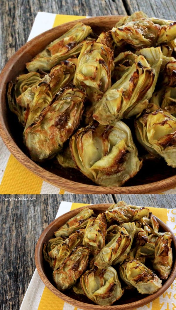 Roasted Artichoke Hearts