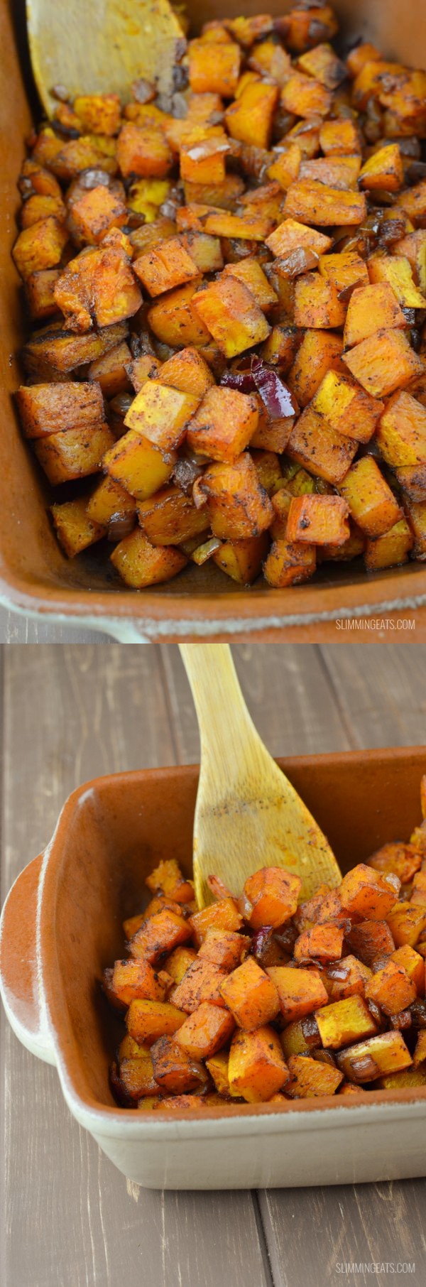 Roasted Butternut Squash with Paprika