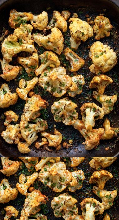 Roasted Cauliflower with Punjabi Seasonings