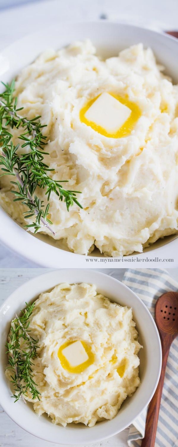 Roasted Garlic and Rosemary Mashed Potatoes