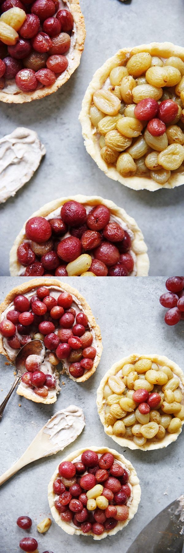 Roasted Grape Tart