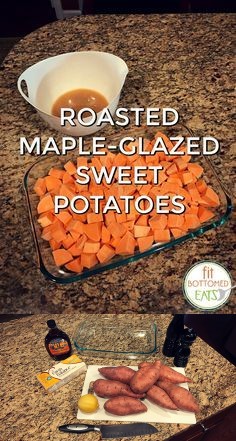 Roasted Maple-Glazed Sweet Potatoes