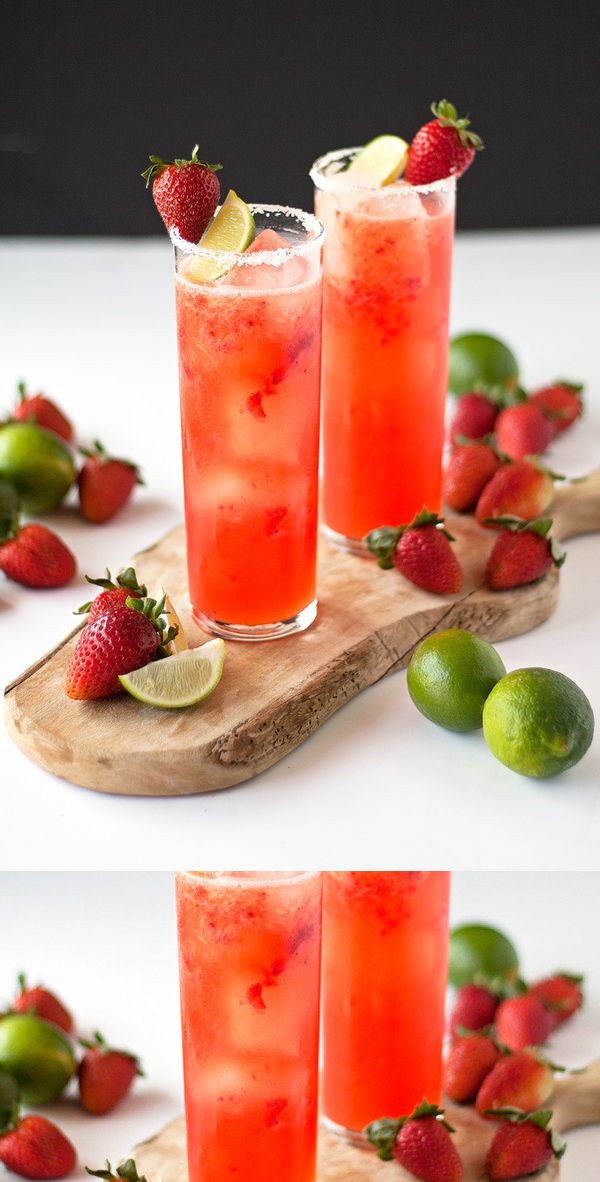 Roasted Strawberry Margarita