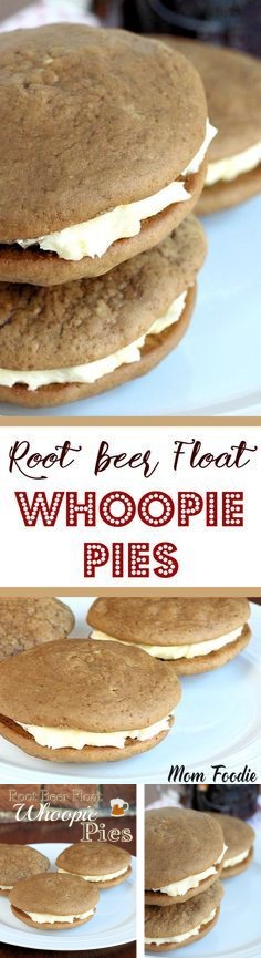 Root Beer Float Whoopie Pies Recipe #flavorstory