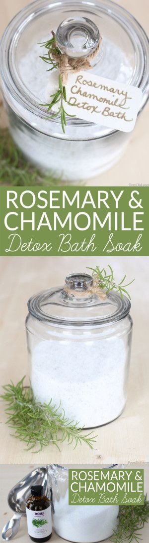 Rosemary Chamomile Detox Bath Soak