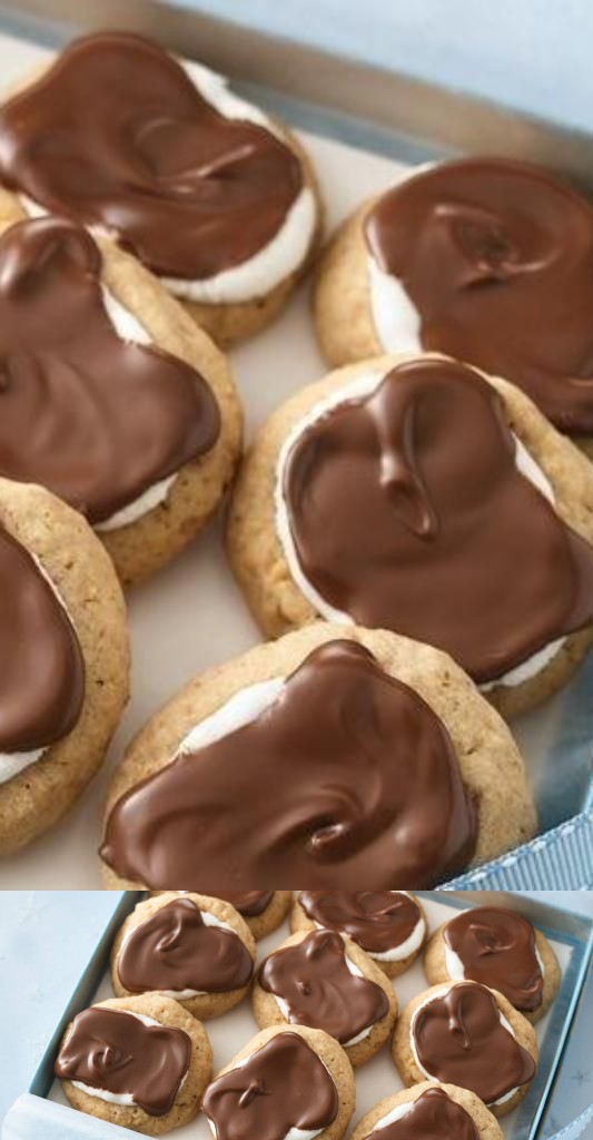 S’mores Thumbprint Cookies