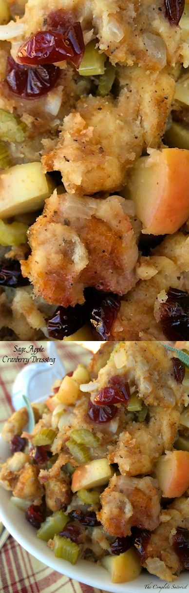 Sage Apple Cranberry Dressing