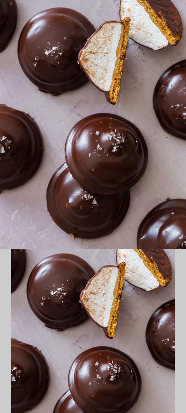 Salted Gingersnap Mallomars