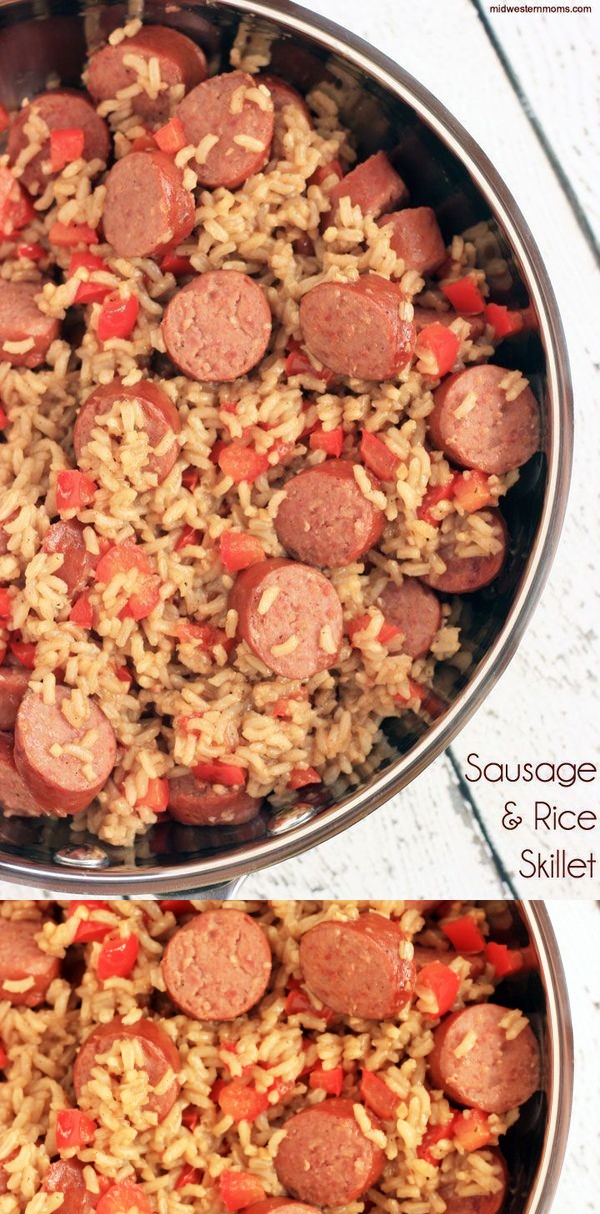 Sausage and Rice Skillet