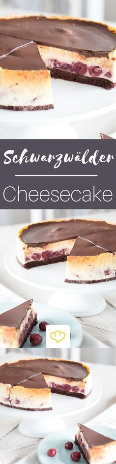 Schwarzwald meets New York: Schwarzwälder Cheesecake