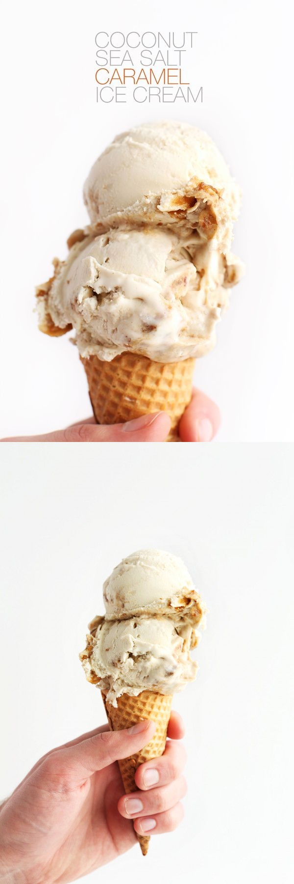 Sea Salt Caramel Coconut Ice Cream