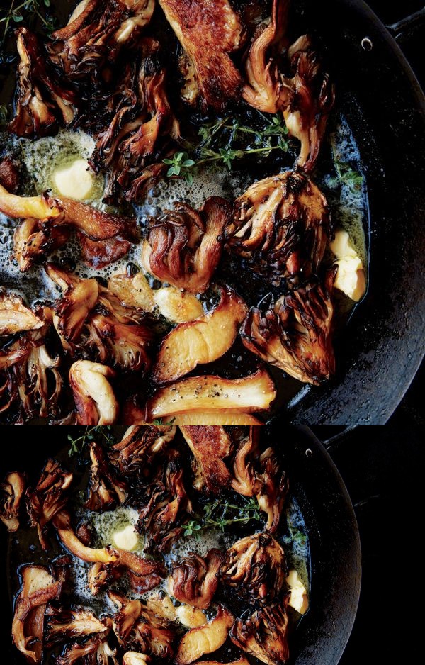 Seared Mushrooms with Garlic and Thyme