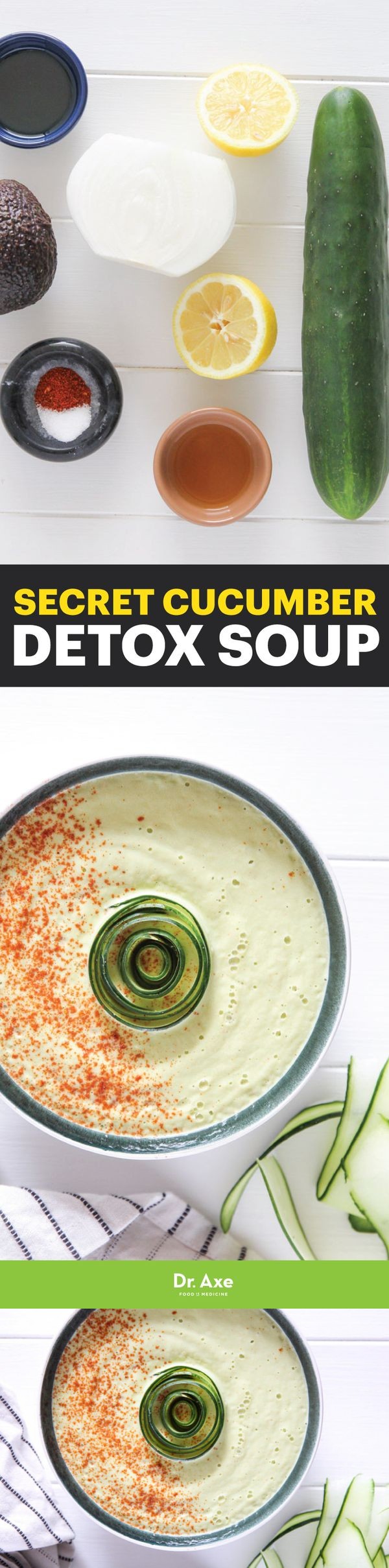 Secret Cucumber Detox Soup