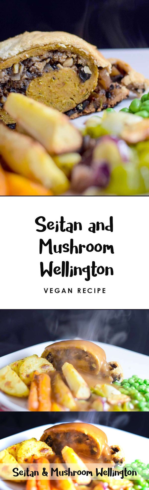 Seitan & Mushroom Vegan Wellington