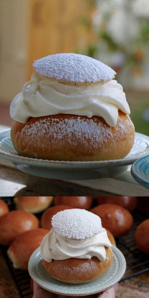 Semlor: Traditional Swedish Fat Tuesday Buns (Semla