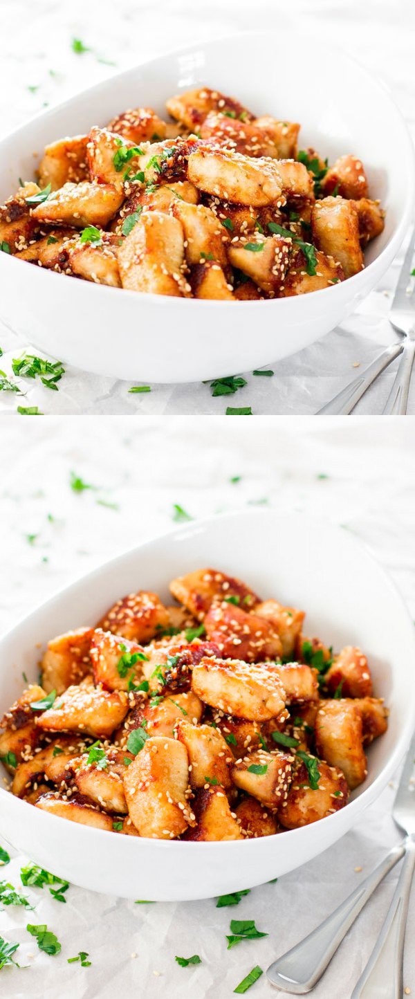 Sesame Garlic Chicken