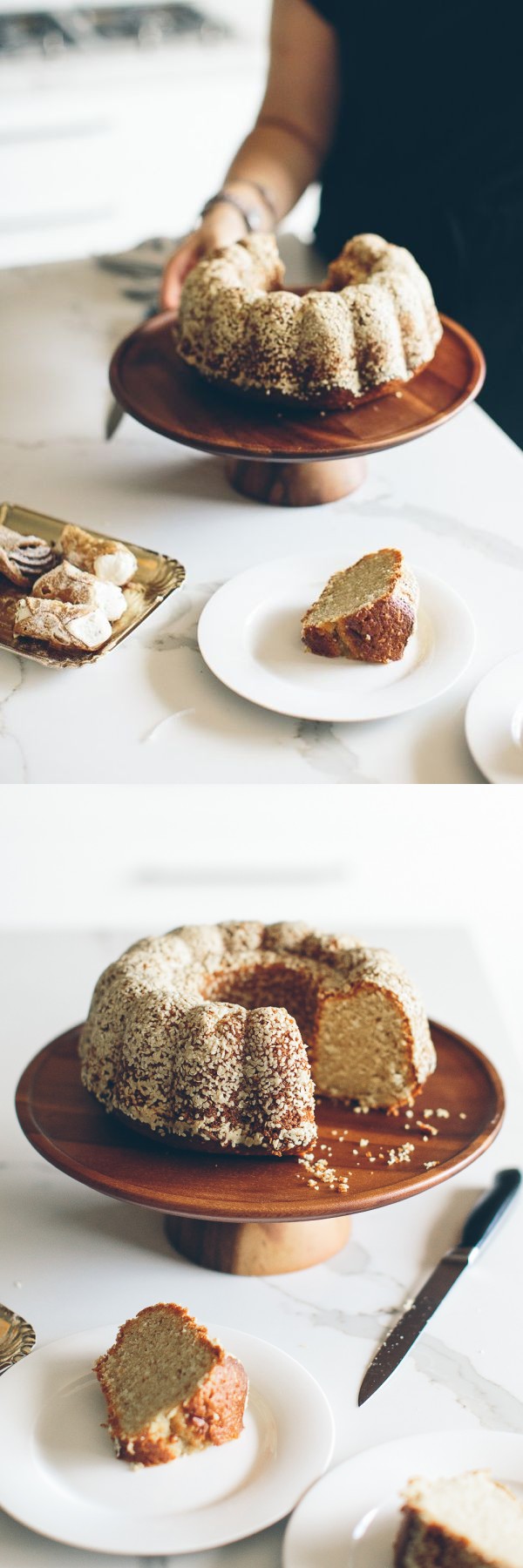 Sesame + Tahini Teacake