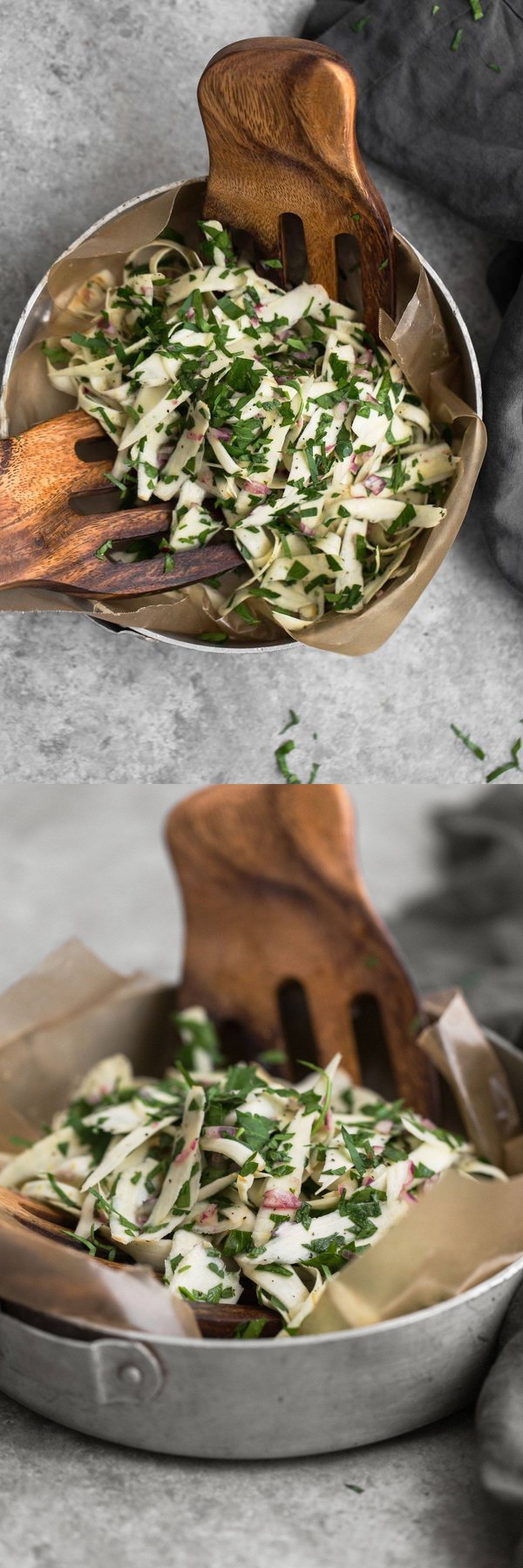 Shaved Parsnip Salad with Parsley