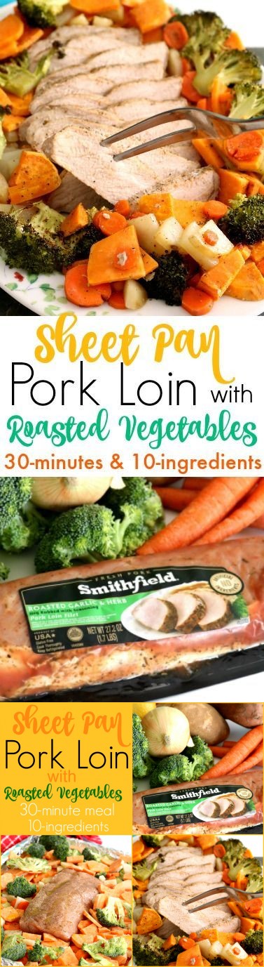 Sheet Pan Roasted Pork Tenderloin