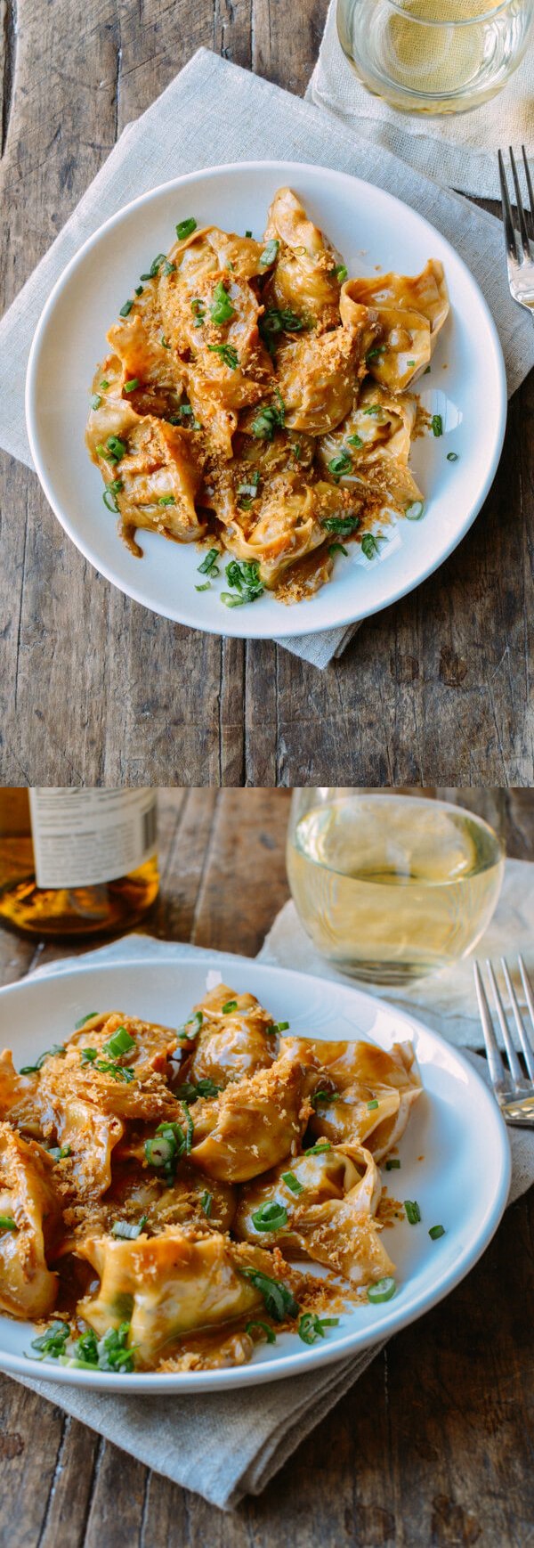 Shiitake Mushroom Tortellini w/ Soy Cream Sauce