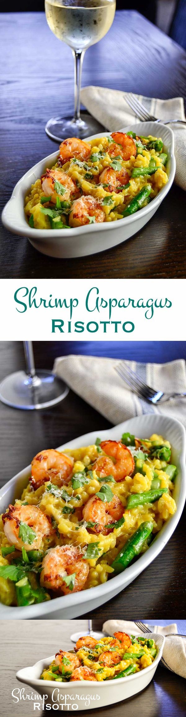 Shrimp & Asparagus Risotto