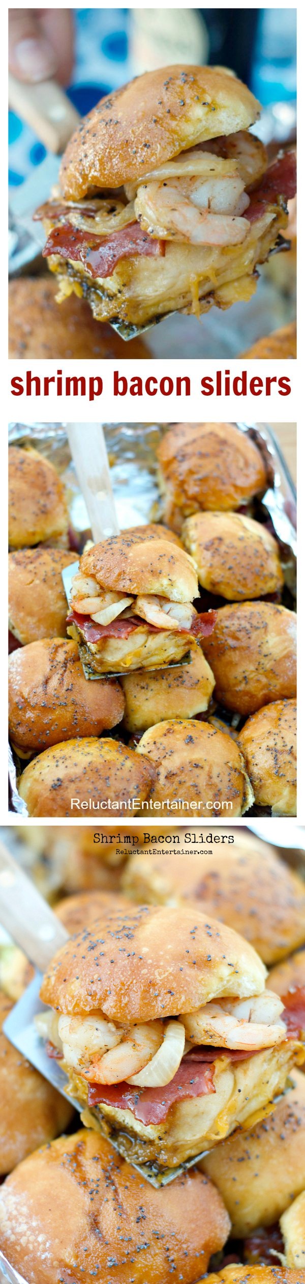 Shrimp Bacon Sliders