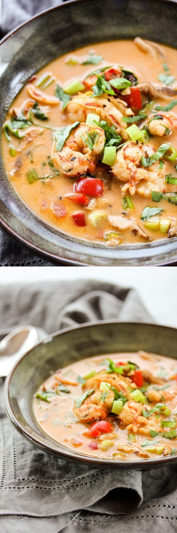 Shrimp Coconut Curry Soup