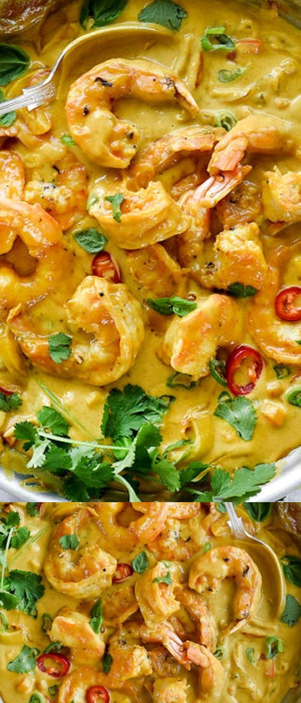 Shrimp in Coconut Sauce