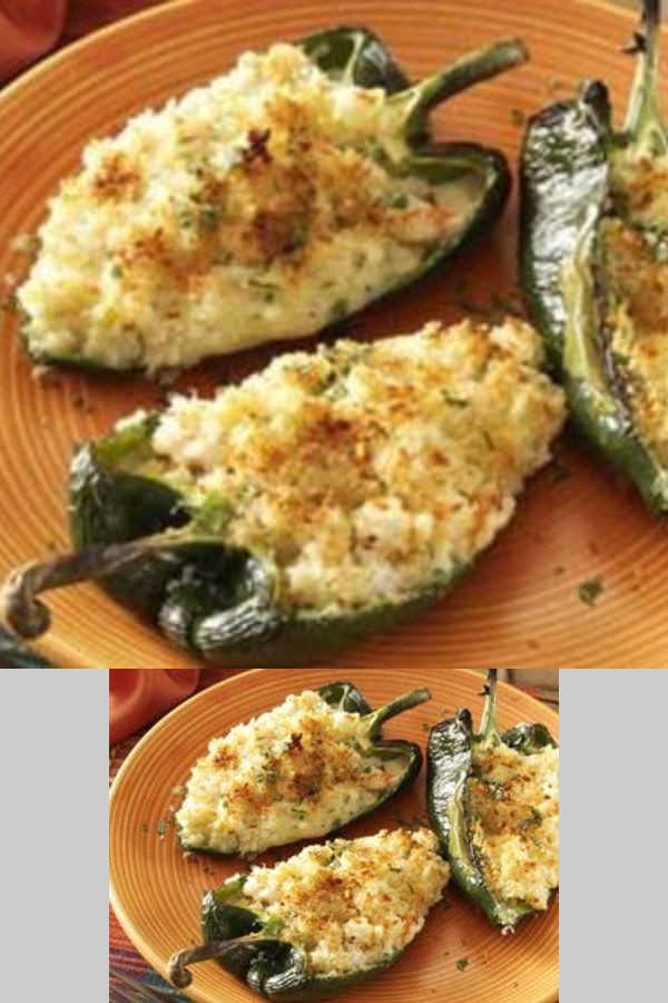 Shrimp-Stuffed Poblano Peppers