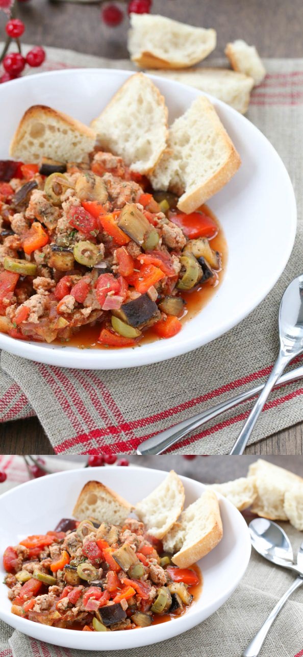 Sicilian Eggplant Stew