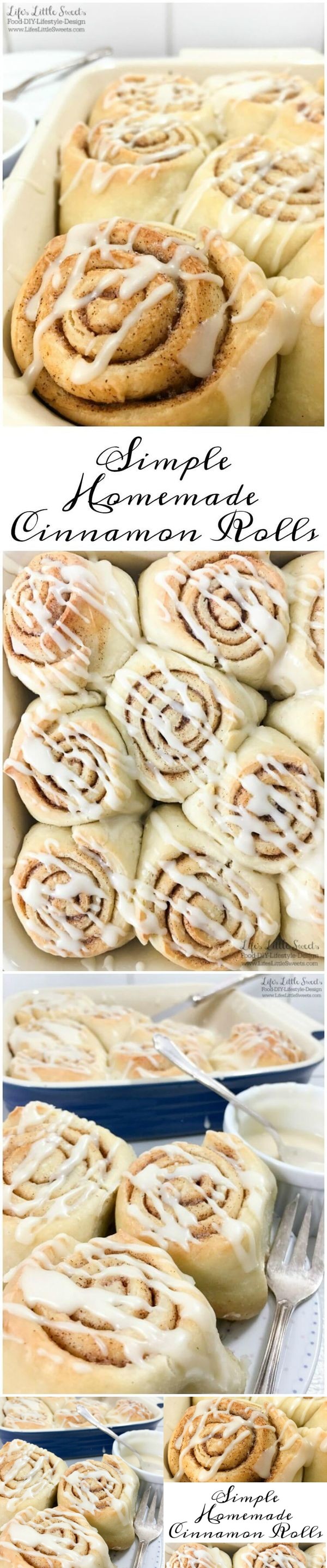 Simple Homemade Cinnamon Rolls