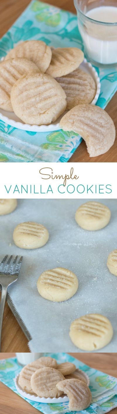 Simple Vanilla Cookies