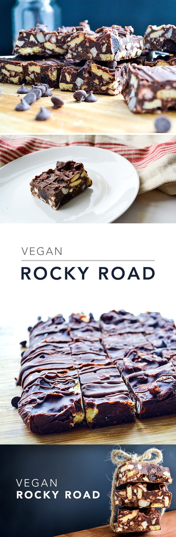 Simple Vegan Rocky Road