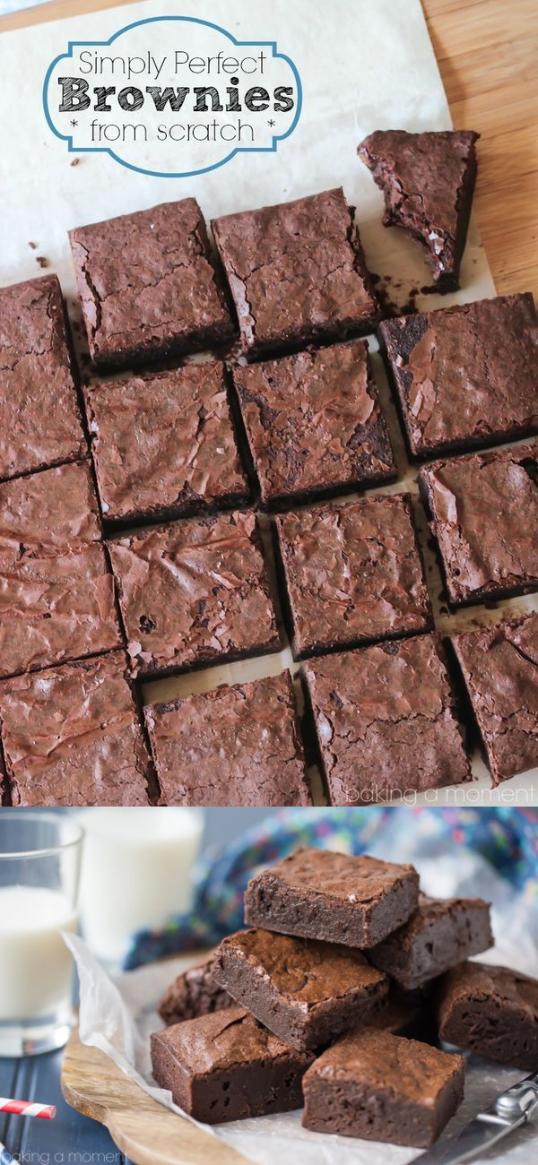 Simply Perfect Brownies from Scratch