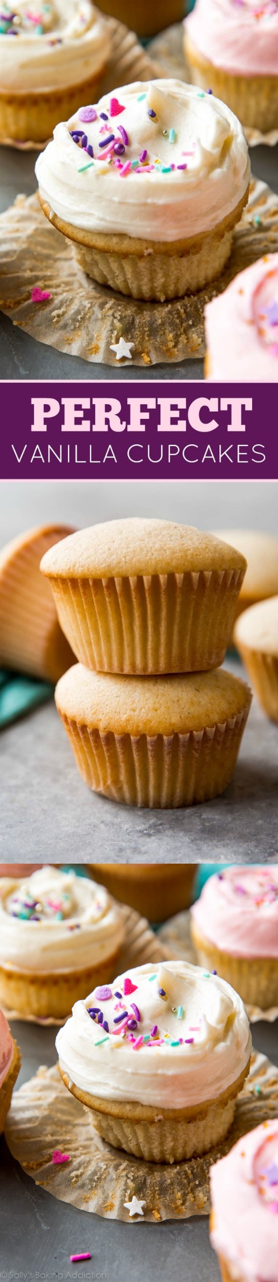 Simply Perfect Vanilla Cupcakes