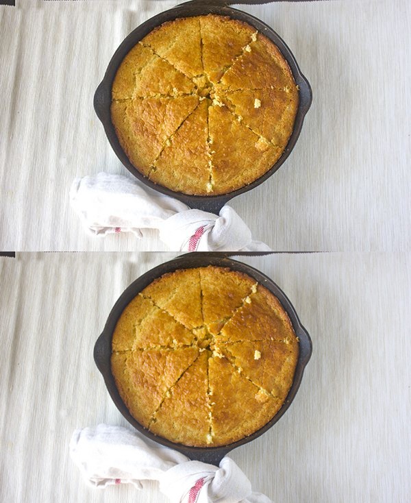 Skillet Buttery Cornbread